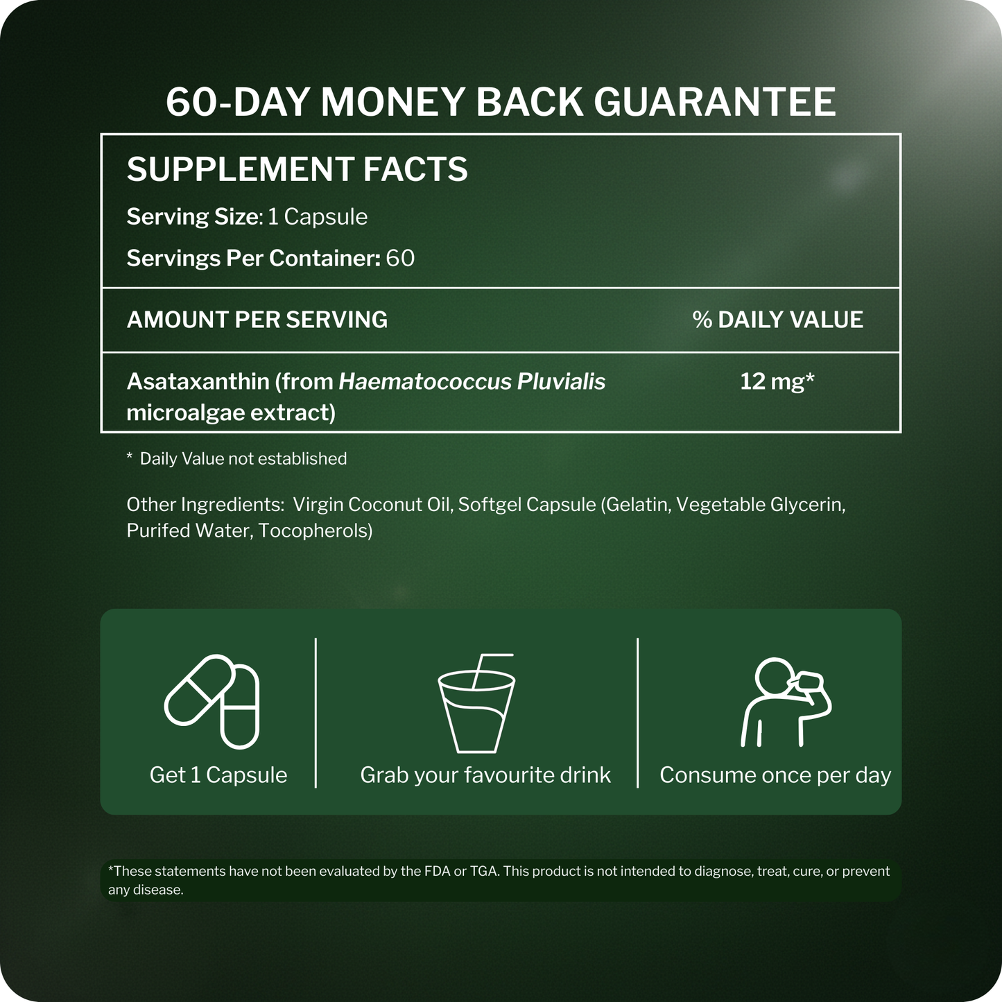 Peakcora Astaxanthin - BP