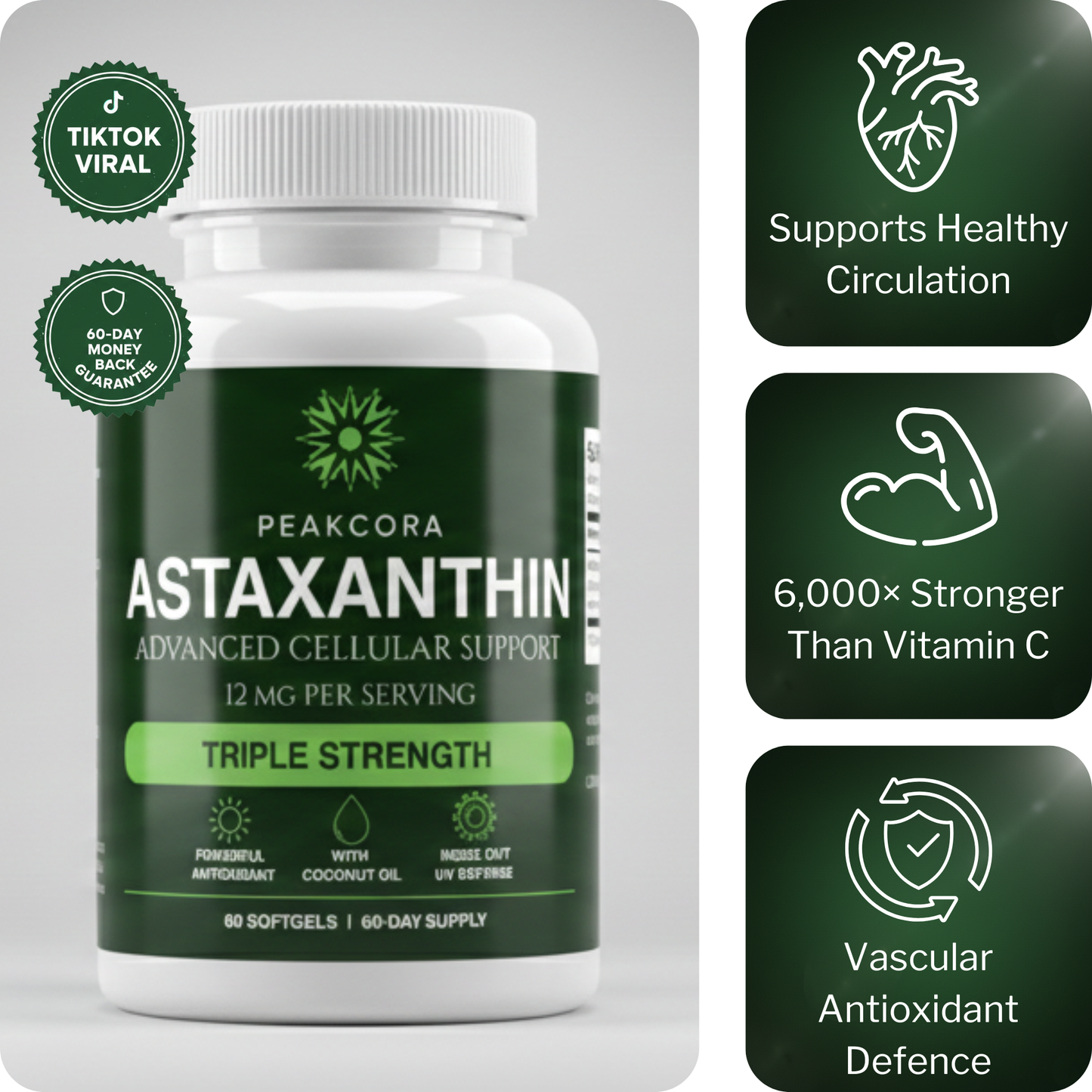 Peakcora Astaxanthin - BP